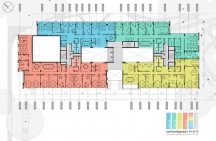 Floors 1,2,3 – Layout Option 1